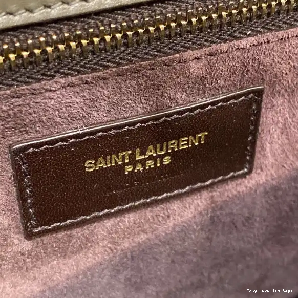 Tony Luxuries SATCHEL LEATHER LOULOU YSL CARRE SMOOTH IN 0615